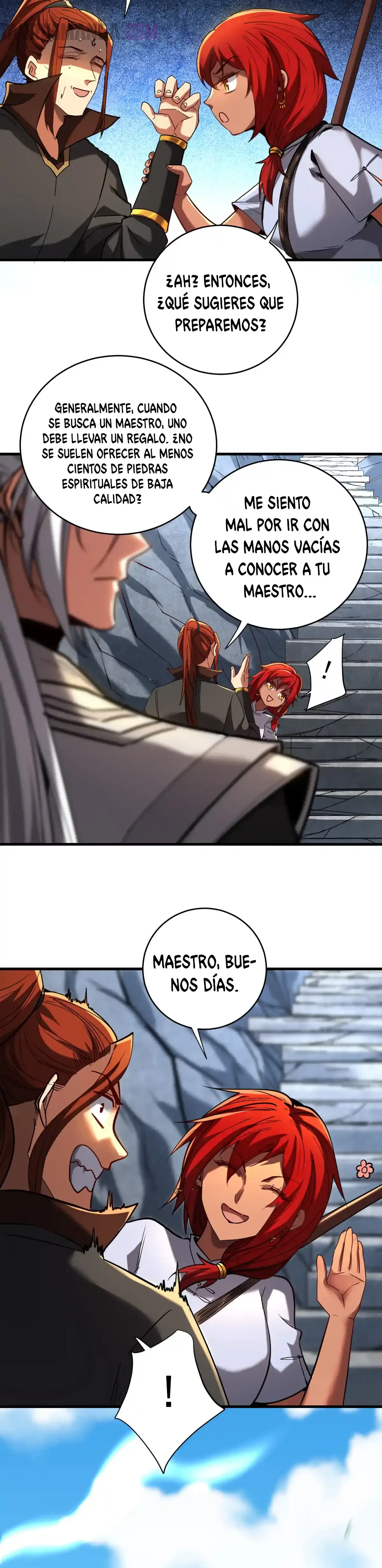 Mientras mis discípulas se matan, yo me relajo! > Capitulo 135 > Page 101